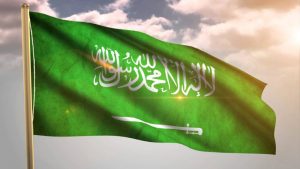 السعودية تدعو العالم للاعتراف بدولة فلسطين 1 علم السعودية